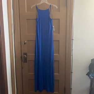 NWT Blue maxi dress